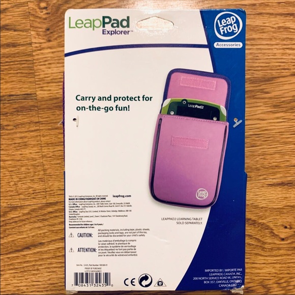 LeapFrog LeapPad Explorer Neoprene Pink Case - Picture 2 of 3